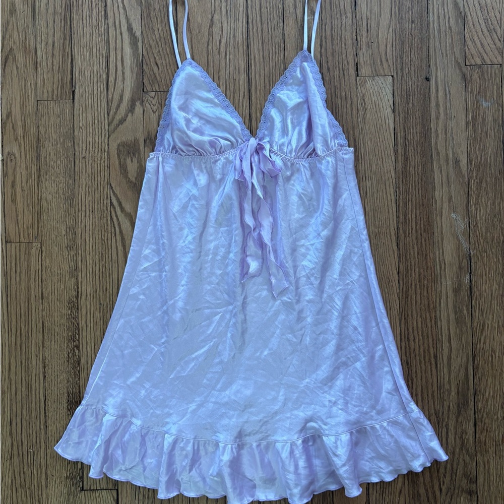 vintage victoria secret coquette slip dress